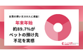ペットホテル不足「約89.7％」年末年始の預け先確保は困難、予約成立は32％にとどまる──全国300名調査