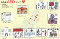消防署と小学生が協力して「坊勢島AEDマップ」を作製しました