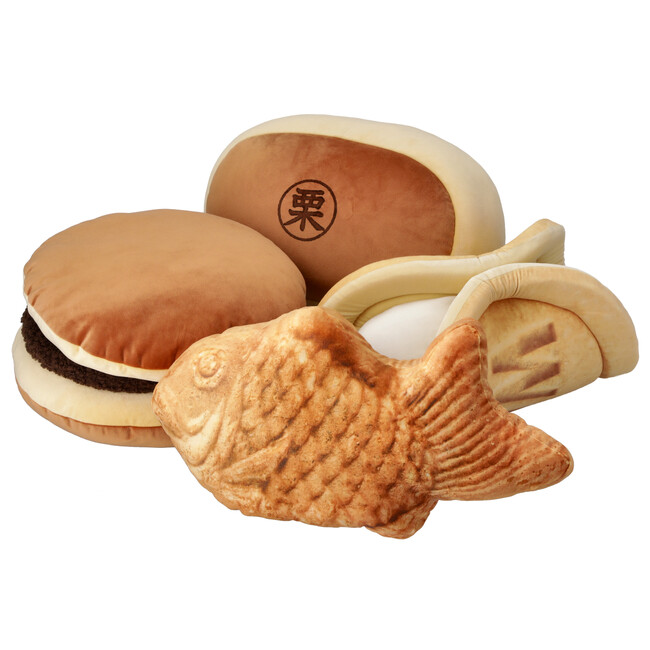 もちもちクッション、ワッフルとたい焼きが新登場