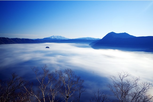摩周湖の雲海
