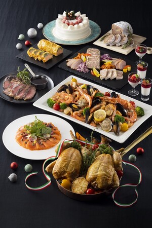 クリスマスファミリーディナーバイキング