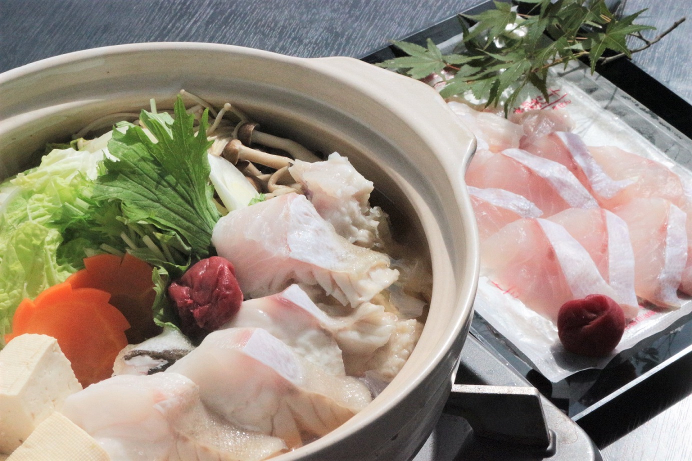 【白良荘グランドホテル】一度食べたら忘れられない 「クエ鍋セット」販売開始のお知らせ |グランビスタ ホテル&リゾートのプレスリリース