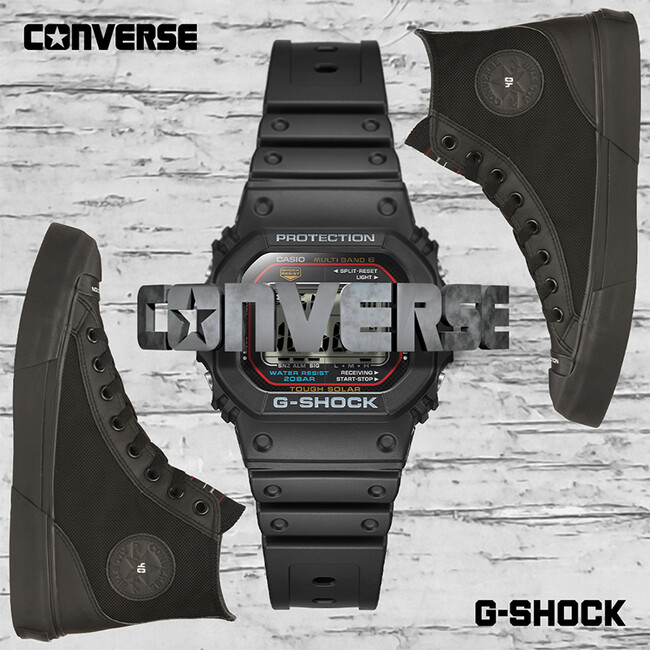 日本発の異業種企業とコラボしたCONVERSEが登場 履くG-SHOCK・履く