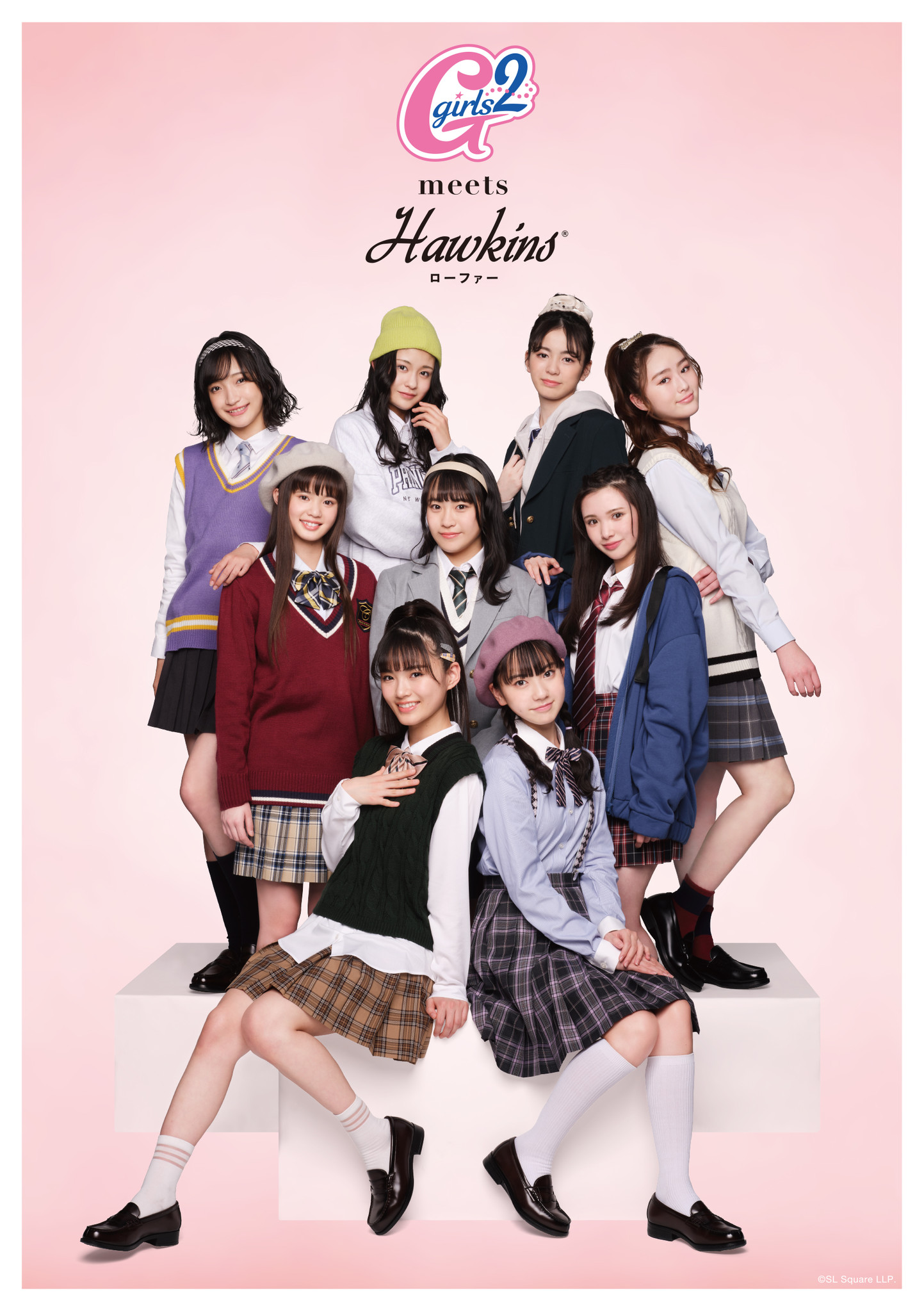 Girls Meets Hawkinsローファー Hawkinsローファー キャンペーンに大人気パフォーマンスグループgirls を起用 株式会社エービーシー マートのプレスリリース