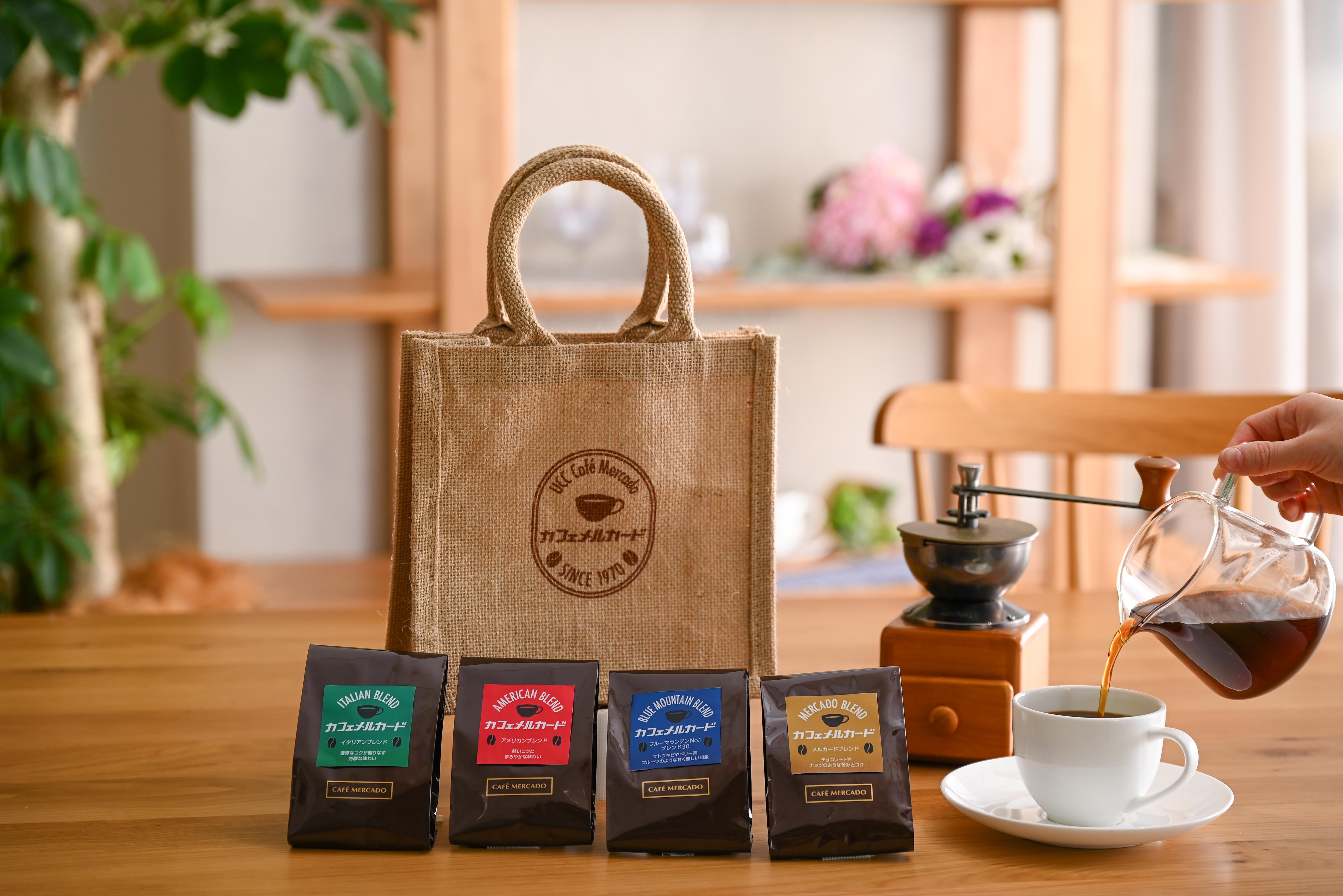 UCCコーヒー豆挽き売り業態全国22店舗にて昭和の喫茶店のような