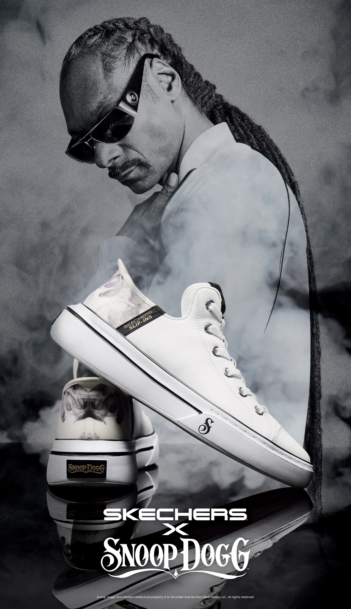【正規通販】限定　Skechers x Snoop Dogg スニーカー　スヌープドッグ 靴