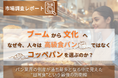 【市場調査レポート】「ブーム」から「文化」へ。なぜ今、人々は「高級食パン」ではなく「コッペパン」を選ぶのか？