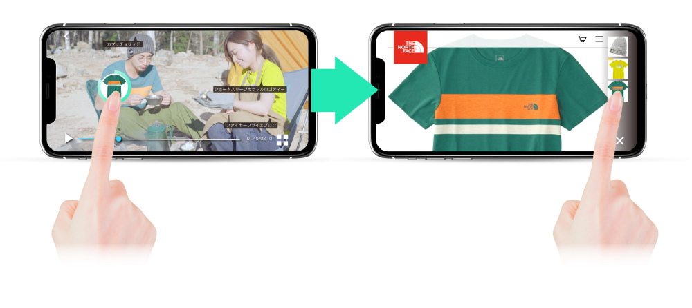 ユーザーの利便性を追求し、「触れる動画TIG」の技術を当社ウェブサイトで導入