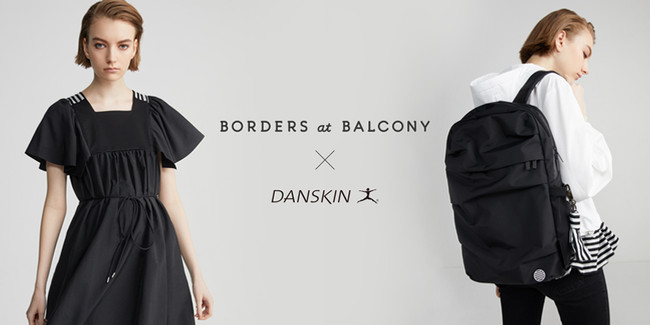 Borders at balcony X Danskin 2wayドレープガーデ-