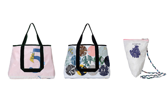 左：VINDKRAFT PEP Tote　中：VINDKRAFT PEP Patch Tote　右：VINDKRAFT PEP Pochette