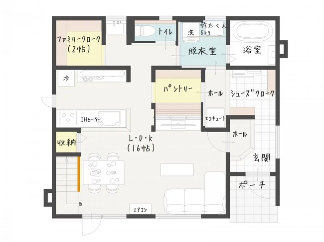1F平面図 1F平面図