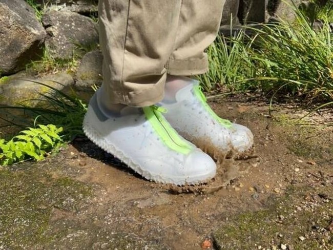 第二弾 対応靴サイズup 雨 泥から靴を守る 吸盤付きレインシューズカバー 株式会社ポラリスのプレスリリース