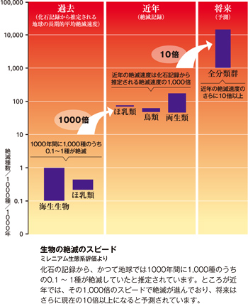 資料：環境省「生物多様性国家戦略2010パンフレット」