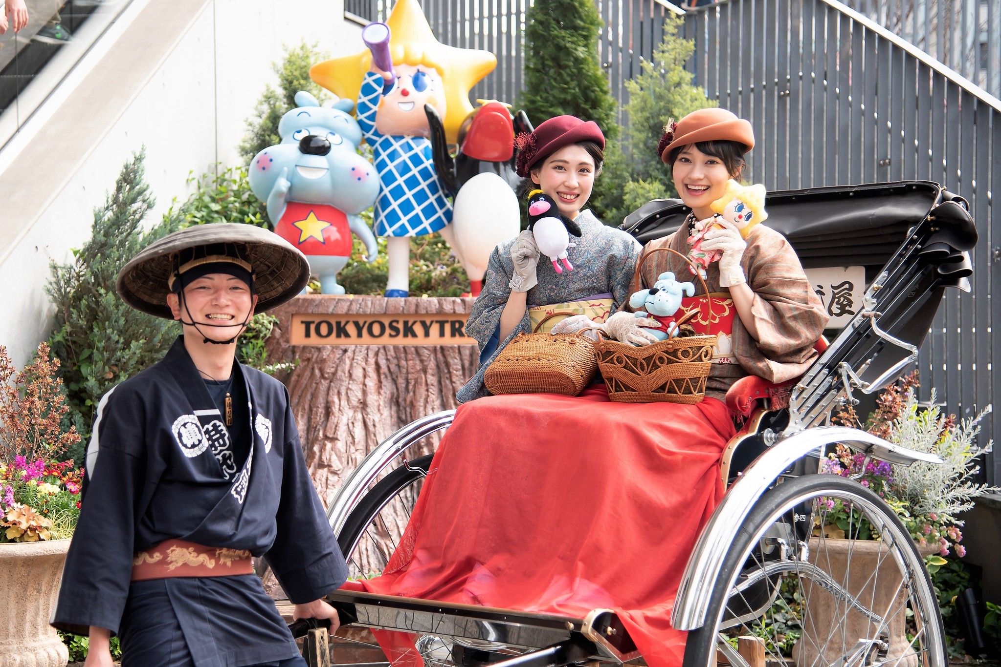 浅草時代屋 東京スカイツリー展望台入場券と人力車 着物レンタルのお得なセットプラン 販売開始 浅草 時代屋のプレスリリース