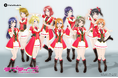 『ラブライブ！』μ’sがデジタルフィギュア「ホロモデル」に初登場「僕らのLIVE 君とのLIFE」衣装・「夏制服」を9月14日より販売開始