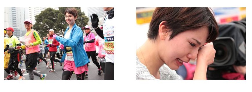 Tokyo Girls Run Tgr 東京マラソン 15 事後レポート フルマラソン初挑戦の水沢アリー大健闘 涙の完走 株式会社w Tokyoのプレスリリース