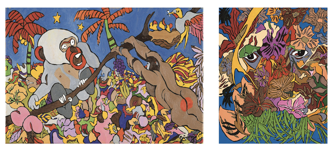 左：パラダイス（1998年）右：ジャングルの眼（1994年)