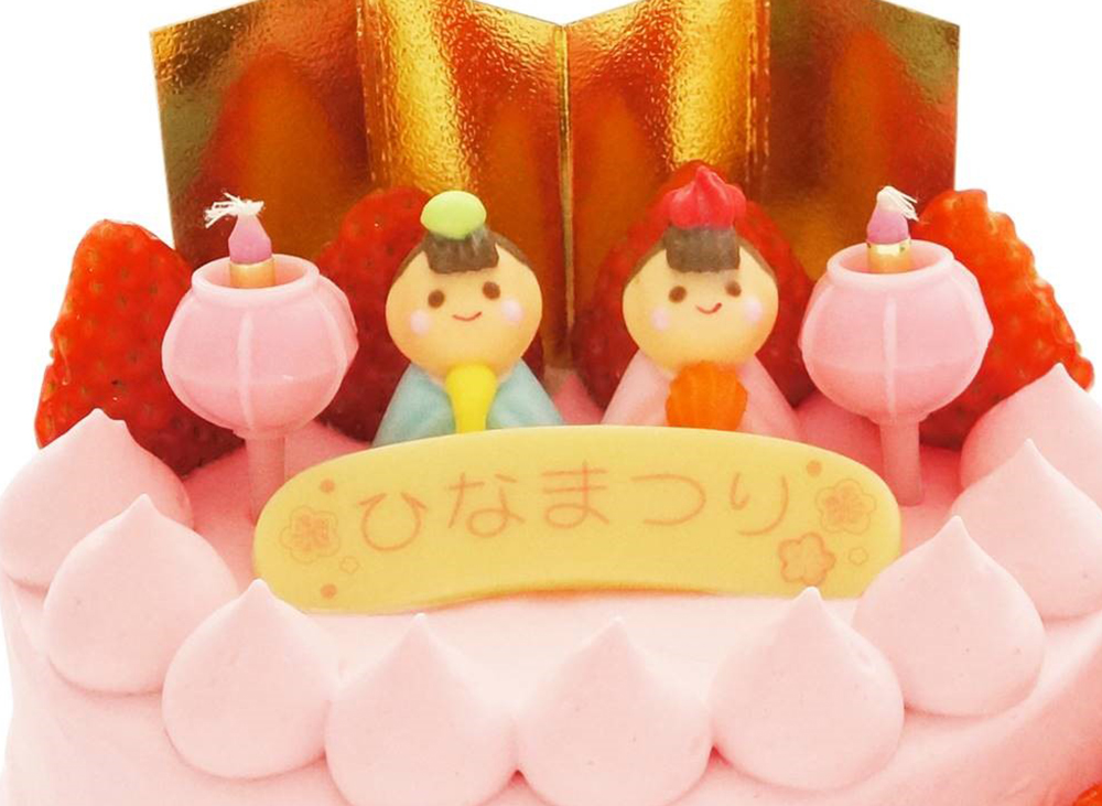 洋菓子店 赤い風船 から 佐世保店舗限定 ひな祭りのためのお祝いケーキ発売のお知らせ 株式会社九十九島グループのプレスリリース
