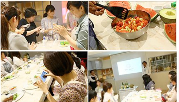 「熊本」をテーマに開催したガールズキッチンイベントの様子