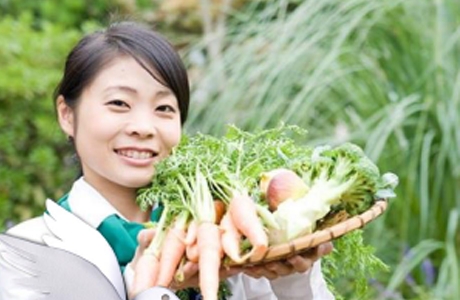 宮崎の旬を伝える野菜ソムリエ、大角恭代さん