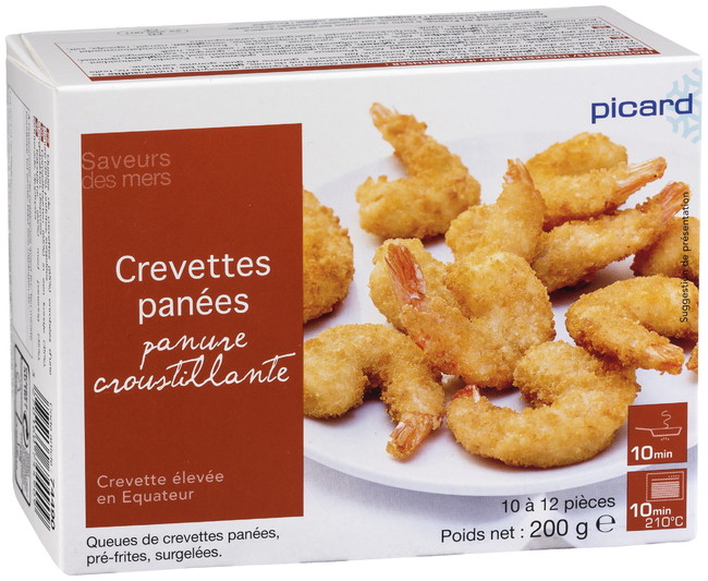 エビのパン粉付け