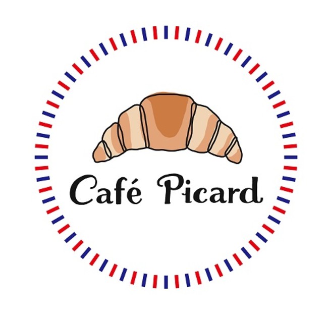 「Café Picard」ロゴ