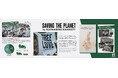 英国デザイナーのキャサリン・ハムネット氏との共同プロジェクト「SAVING THE PLANET by KATHARINE HAMNETT」より、「TREE LOVE」スローガンTシャツが新登場