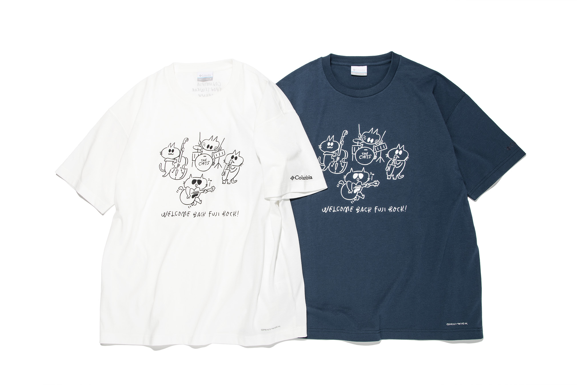FUJI ROCK FESTIVAL'21 × Columbia コラボレーションTシャツ 6月18日 