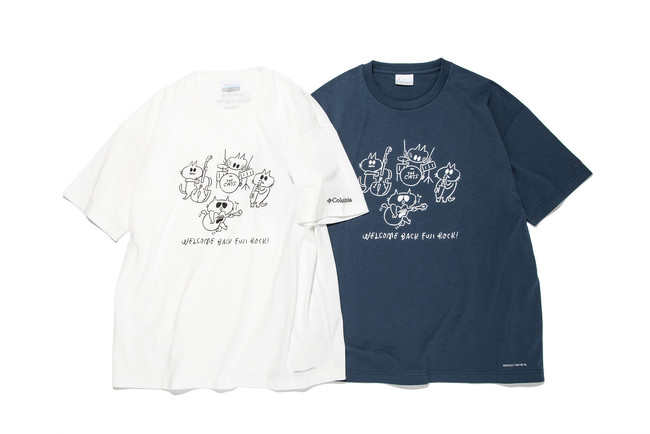 FUJI ROCK FESTIVAL'21 × Columbia コラボレーションTシャツ 6月