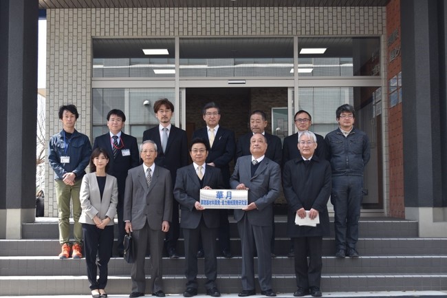 3月22日に鈴鹿工業高等専門学校にて株式会社華月とのK-Team開設式を行いました