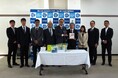 大真建設株式会社発行の【しんきんSDGs私募債 「ちいきのミライ」】による寄贈式を開催しました。