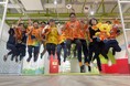 J2優勝とJ1昇格に向けて!鈴与グループ全社一斉実施!社内をオレンジ色に染めて、清水エスパルスを全力応援!