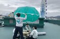 鈴与㈱、エスパルスドリームプラザでバルーン型避難標識の自動掲揚試験に協力