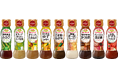 SSKドレッシング160ml全9品に再生PET原料を100%使用したボトルを採用!SSKフーズ独自のecoマークを商品に表示
