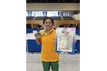 鈴与株式会社所属 競泳 望月絹子選手「第79回国民スポーツ大会」 成年女子400m自由形 優勝