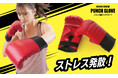 おウチで簡単燃焼トレーニング!ボクササイズでストレス発散&ボディシェイプ!スッキリ爽快気分になるパンチグローブ
