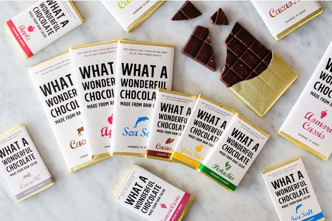 キレイになれる魔法のチョコ「WHAT A WONDERFUL CHOCOLATE」POP UP