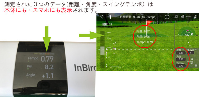 データの表示