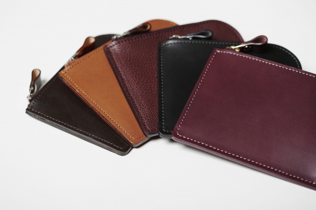 土屋鞄】定番人気のミニ財布「Lファスナー」、革と色を変えて限定 
