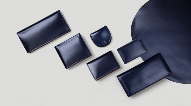 土屋鞄 美しい革が人気の コードバン シリーズに限定色 ブルー 登場 財布 名刺入れなど革小物全6型 土屋鞄製造所のプレスリリース
