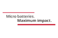 コーポレートバイライン「Micro batteries. Maximum impact.」を制定