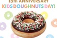 日本上陸15周年を祝したアニバーサリープロモーション、11個目のWOW！15周年キッズドーナツデー！ お子様に『ホリデー チョコ スプリンクル』プレゼント