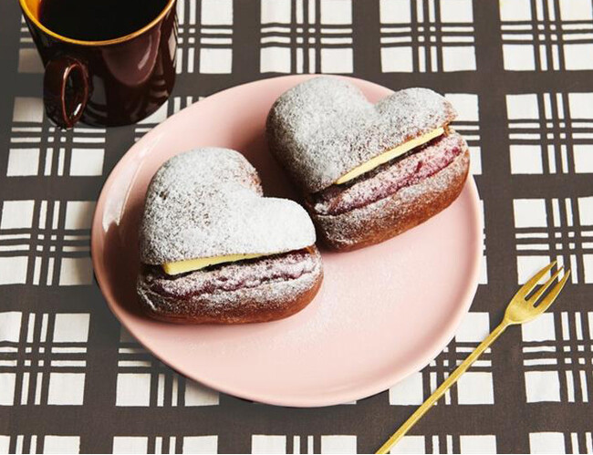 苺＆小倉あんバター チョコハート