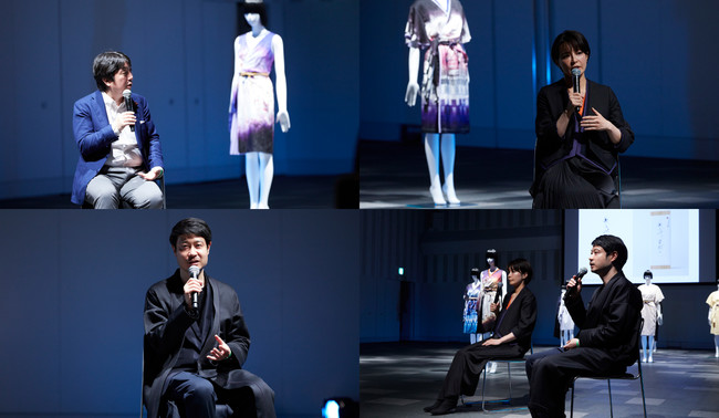 ITジャーナリストの林信行氏をモデレーターに招き、デザイナー廣川玉枝、原宿デザイン代表クリエイティブディレクター柳 圭一郎にてトークショーを行なった模様