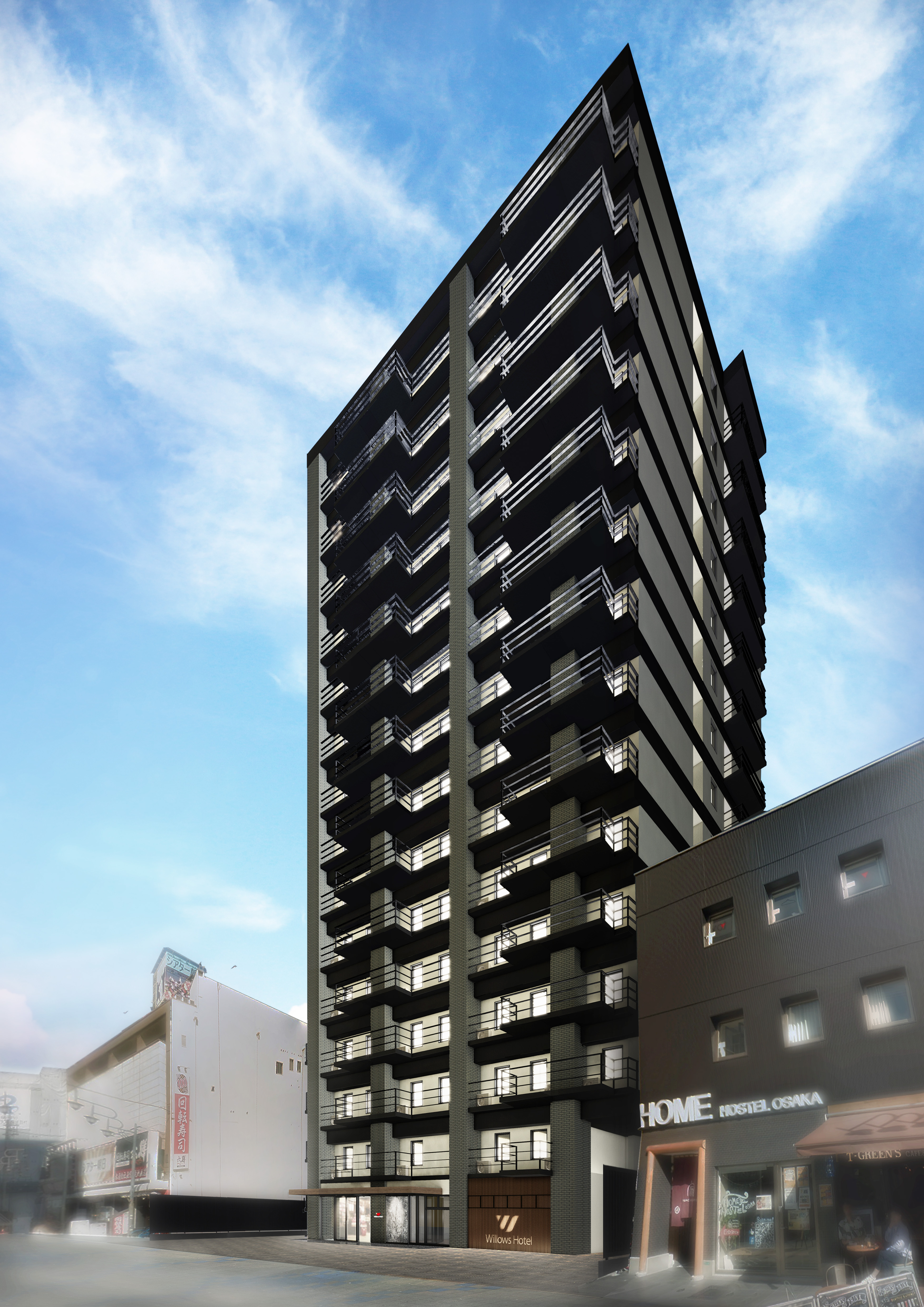 通天閣近くに Willows Hotel 大阪新今宮 ９月１０日オープン 株式会社日本ユニストのプレスリリース