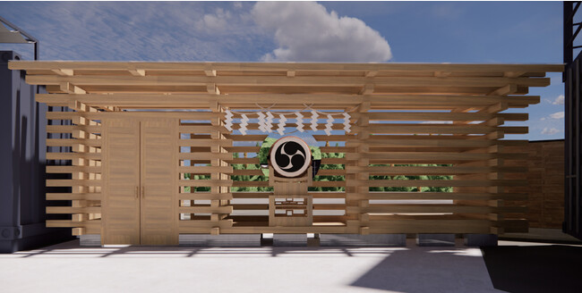 敷地内から見た壁 敷地内から見た壁