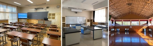 ​学校テストフィールド内部　各教室