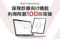 medicalforce、保険診療での導入実績100院を突破
