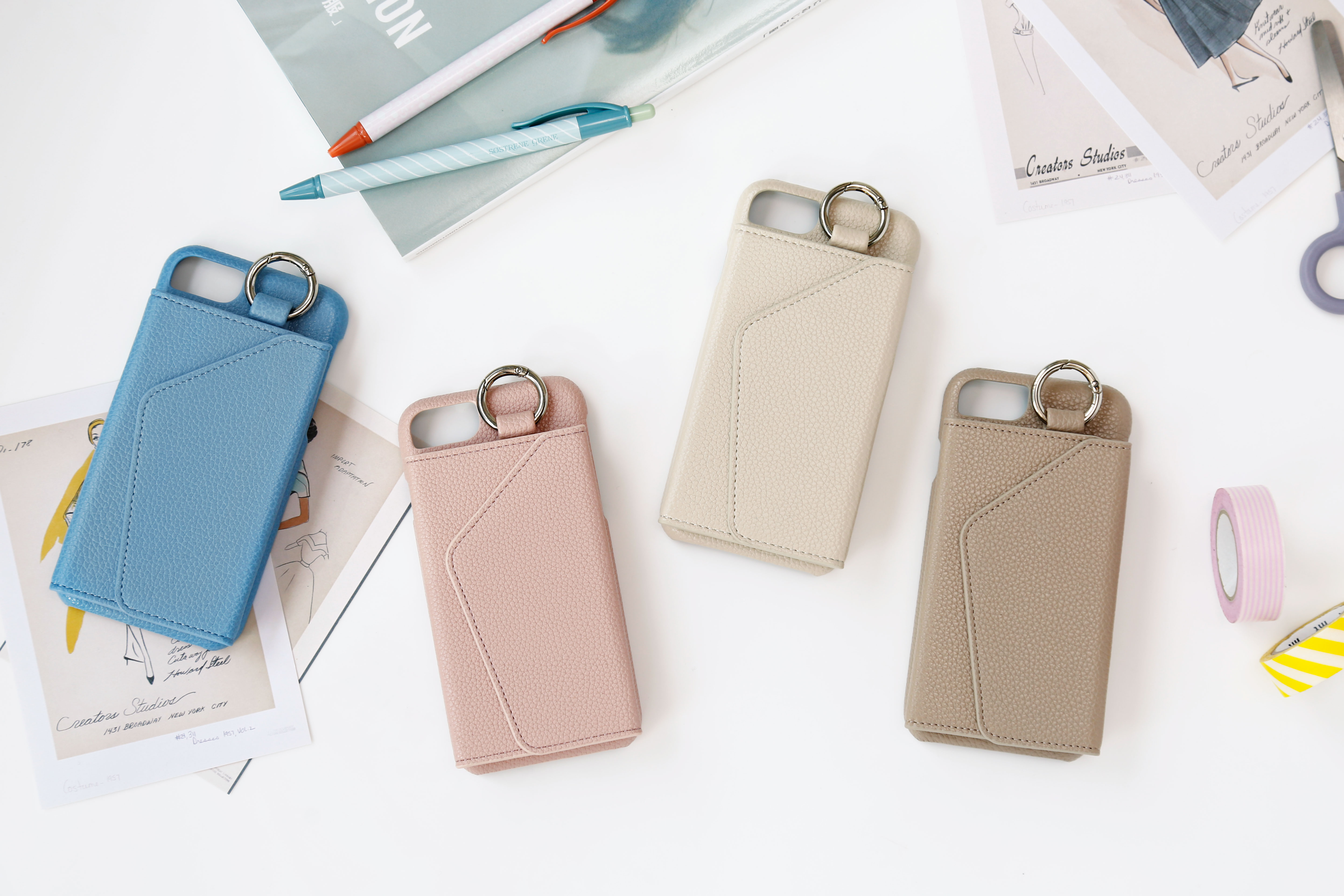 女性向けセレクトECショップ「BONNE（ボンヌ）」から、人気の『ensemble』とコラボレーションした、おしゃれで多機能なスマートフォンケースを、7月16日（木）より新発売