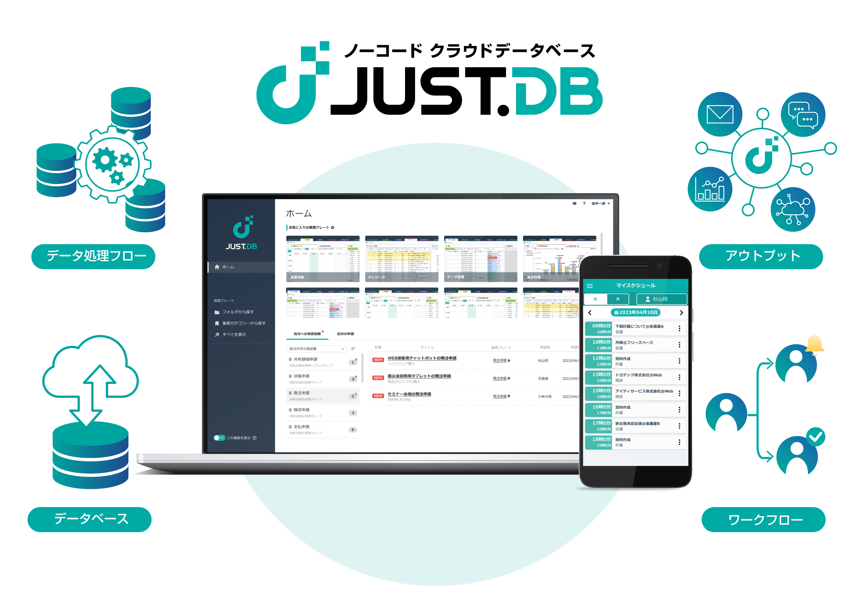 ノーコード クラウドデータベース Just Db ジャスト ディービー を10月1日 土 より新発売 株式会社ジャストシステムのプレスリリース